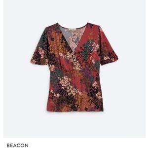 Beacon Madelyn V neck top